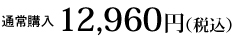 通常購入　12,000円（税抜）